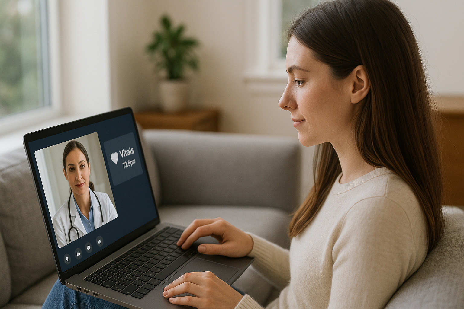 Telehealth Platform Interface